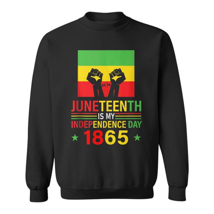 Junenth A Modern Independence Day Celebration  Sweatshirt