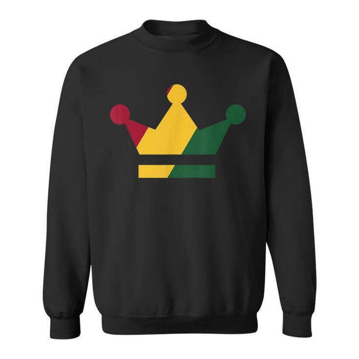 Junenth Black Freedom Black King  Sweatshirt