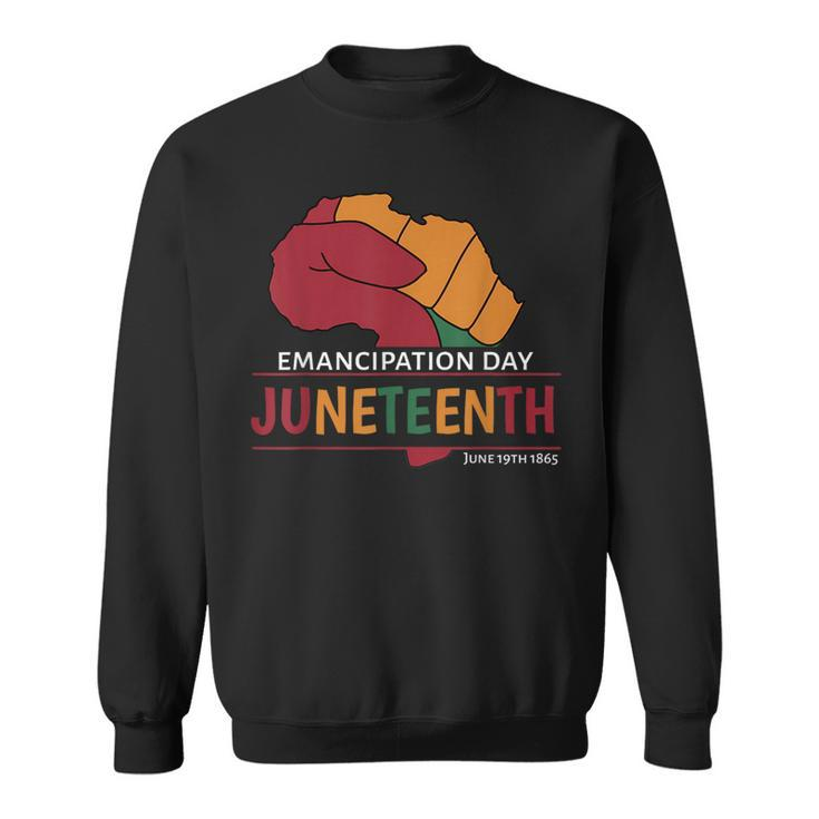 Junenth Is My Emancipation Day Black King Queen   Sweatshirt