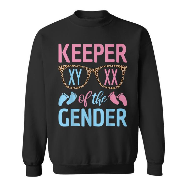 Keeper Of The Gender Baby Shower Gender Reveal Party Outfit  Sweatshirt