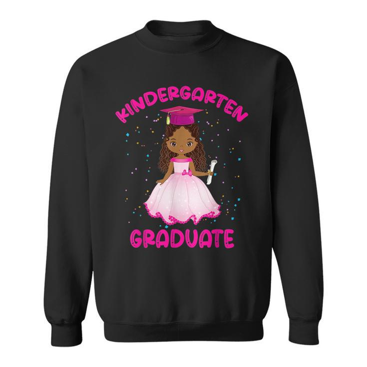 Kindergarten Gradute Black Girls Melanin African American  Sweatshirt