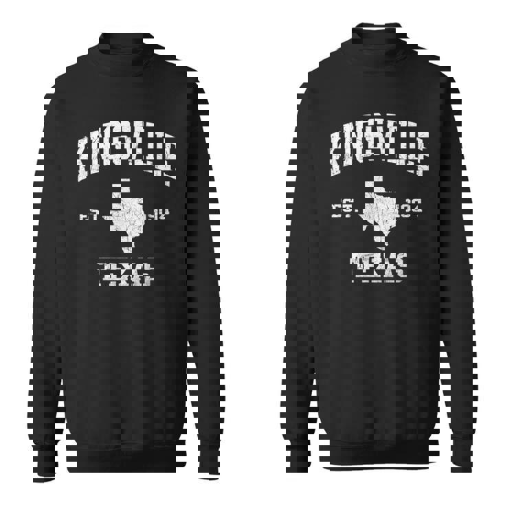 Kingsville Texas Tx Vintage State Athletic Style Sweatshirt