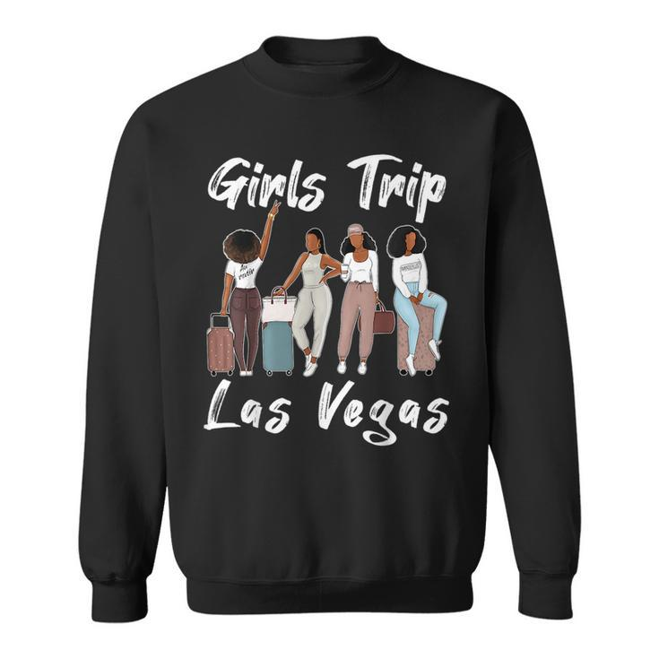 Las Vegas Girls Trip 2023 Funny Best Friends Summer Holiday Girls Trip Funny Designs Funny Gifts Sweatshirt