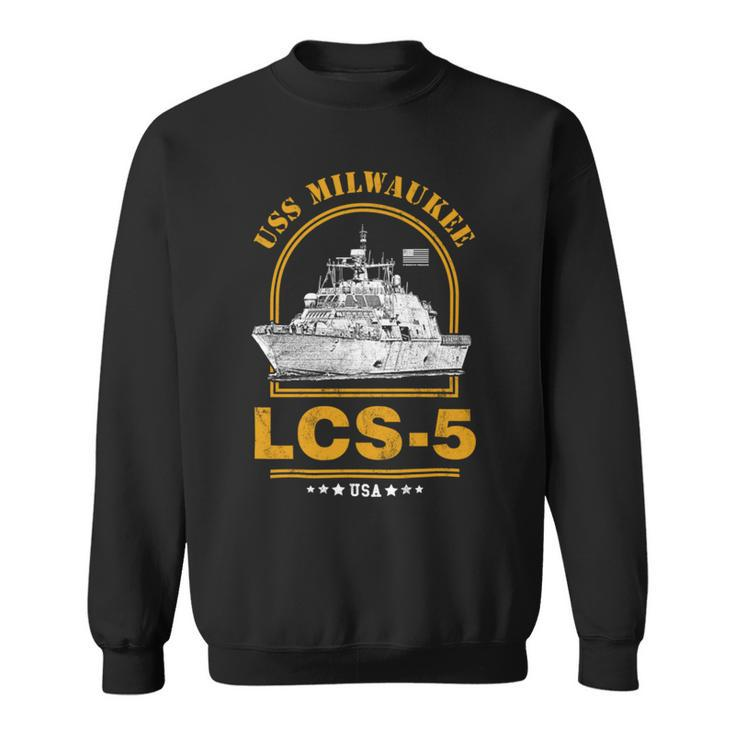 Lcs-5 Uss Milwaukee Sweatshirt