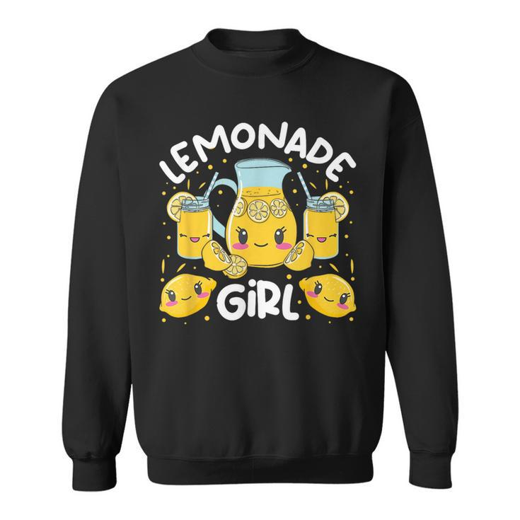 Lemonade Girl Lemonade Stand Boss Sweatshirt