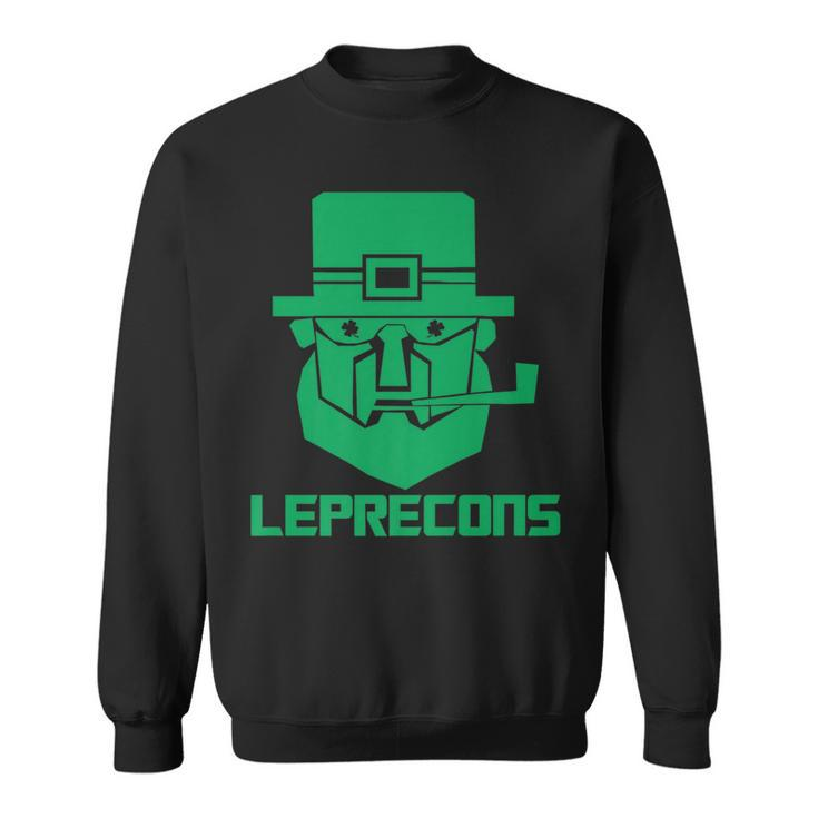 Lepracons Funny Irish Leprechaun Leprechaun Funny Gifts Sweatshirt
