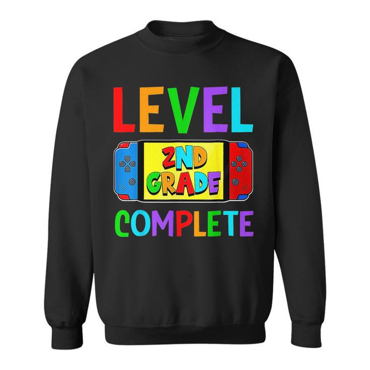 Level Complete 2Nd Grade Video Game Boys Last Day Of School Sweatshirt