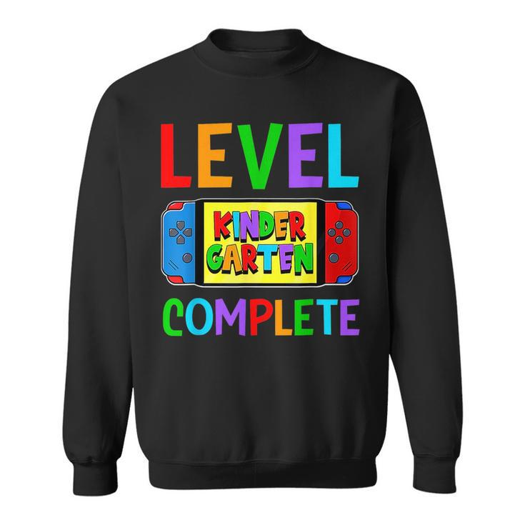 Level Complete Kindergarten Video Game Last Day Of School  Sweatshirt