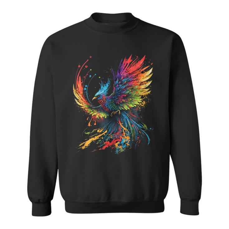 Lgbt Gay Lesbian Phoenix Bird Equality Pride  Sweatshirt
