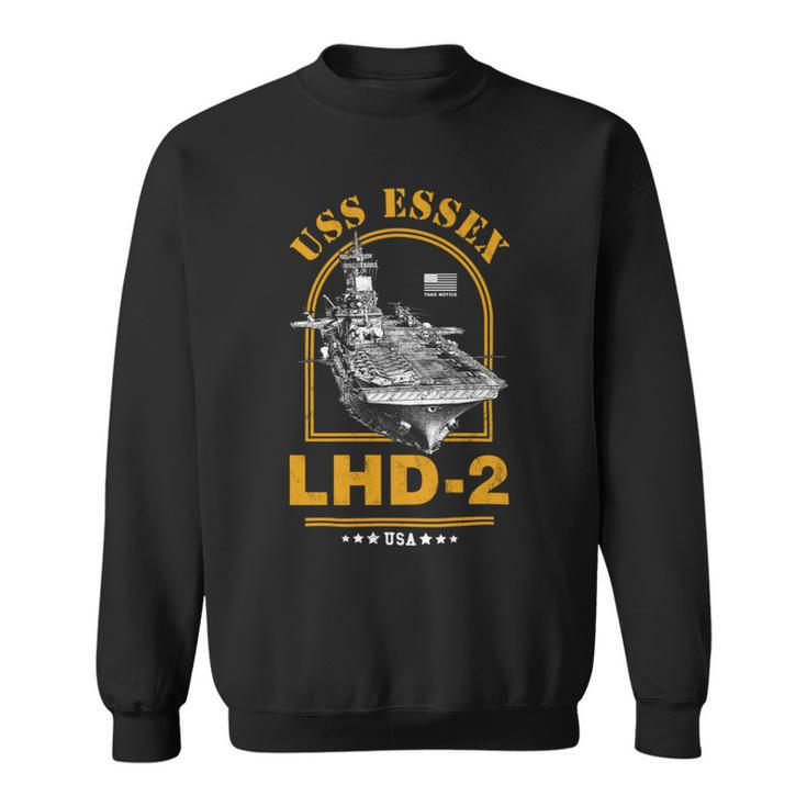 Lhd-2 Uss Essex Sweatshirt