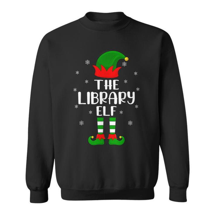 The Library Elf Christmas Party Matching Family Xmas Sweatshirt
