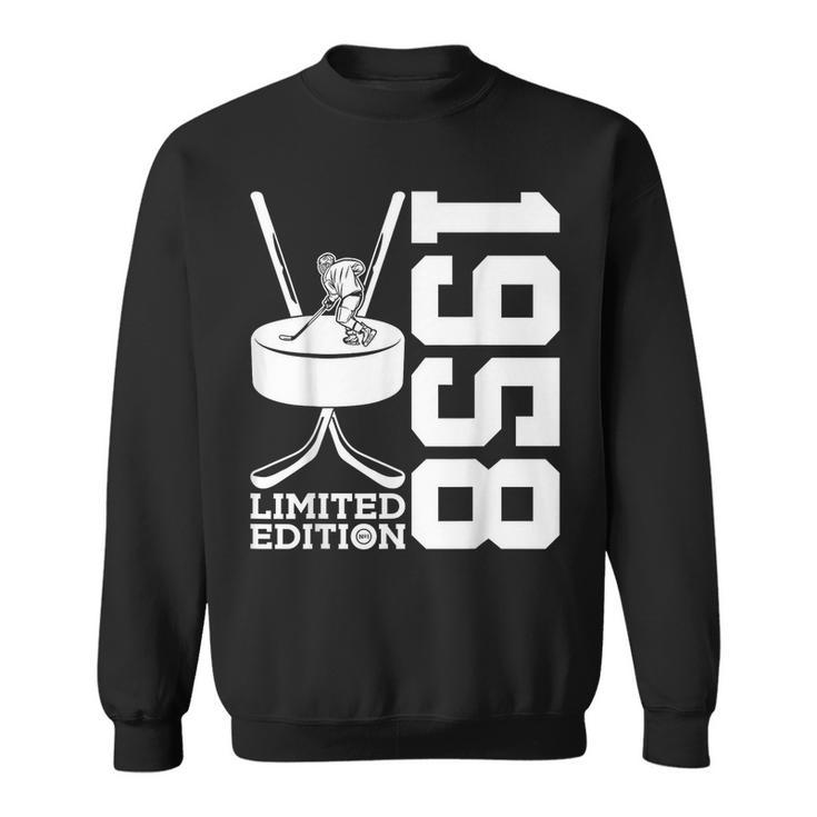 Limited Edition 1958 Ice Hockey 65Th Birthday  Sweatshirt