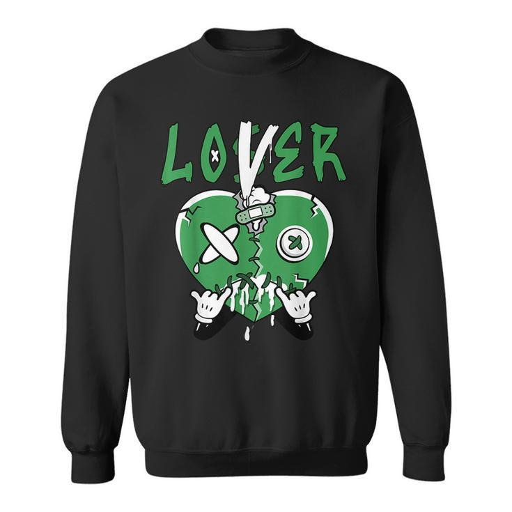 Loser Lover Drip Heart Lucky Green 1S Matching Sweatshirt