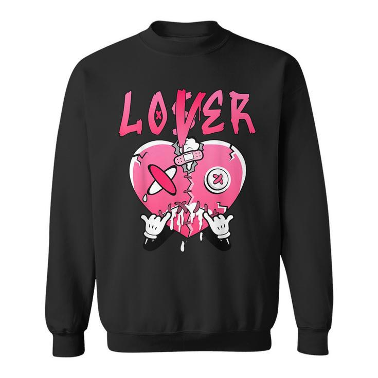 Loser Lover Drip Heart Plus Triple Pink Matching  Sweatshirt
