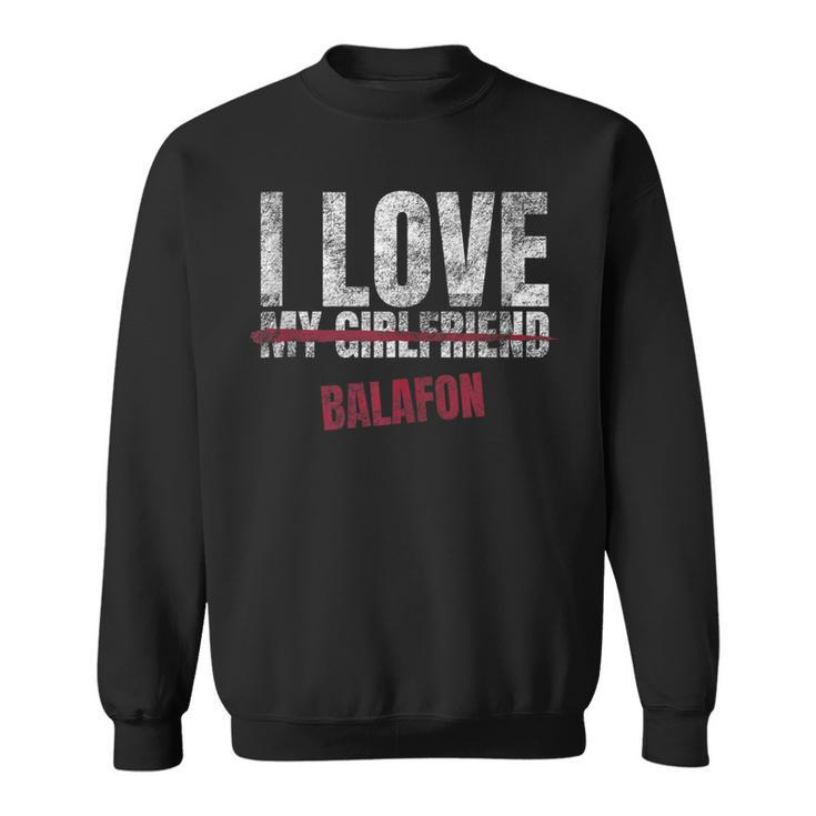 I Love Balafon Musical Instrument Music Musical Sweatshirt