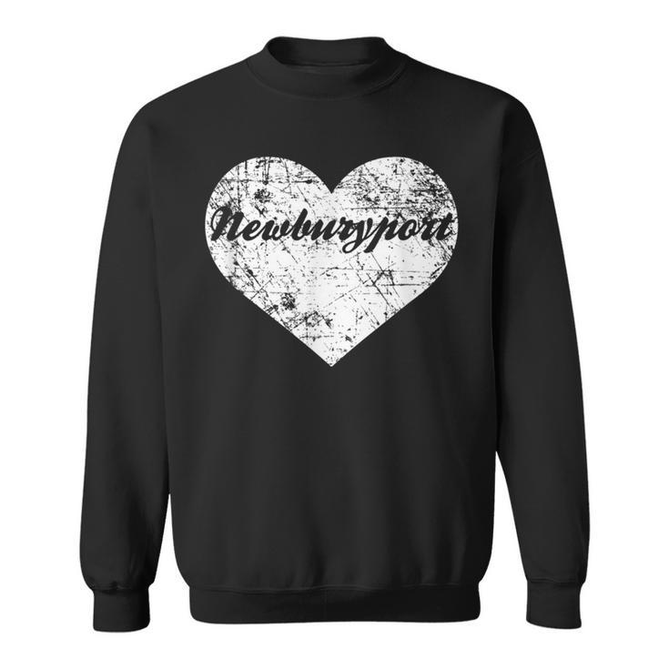 I Love Massachusetts  Cute Newburyport Sweatshirt