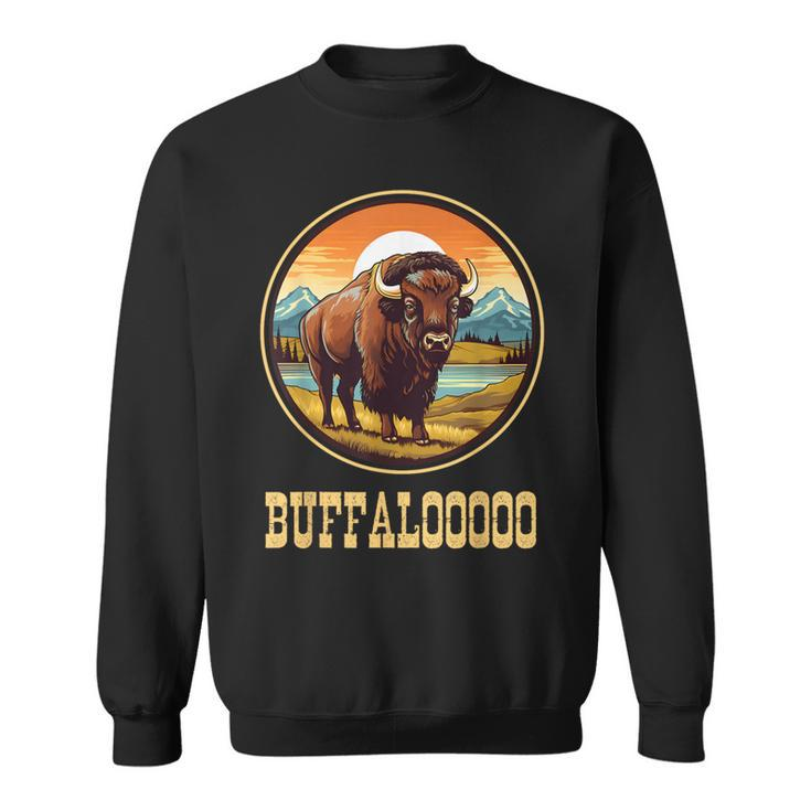 Lucky Buffalo Lucky Casino Slot Machine Sweatshirt