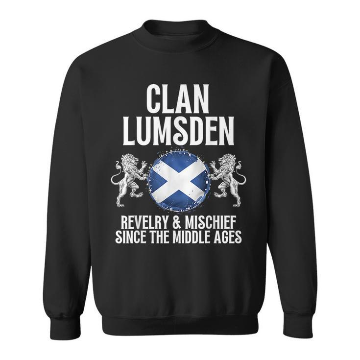 Lumsden Clan Scottish Family Name Scotland Heraldry Sweatshirt