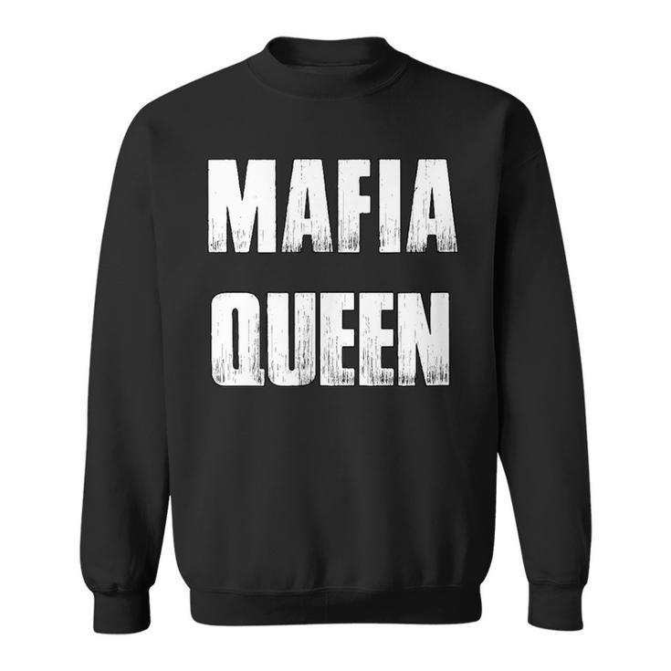 Mafia Queen  Gangster Costume  Sweatshirt