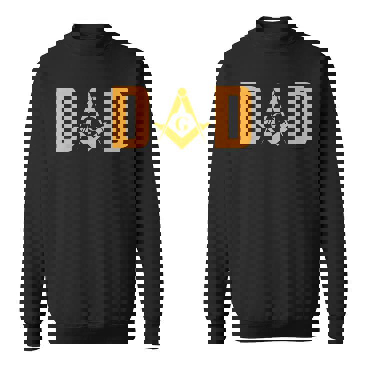 Masonic Dad Mason Symbol  Sweatshirt