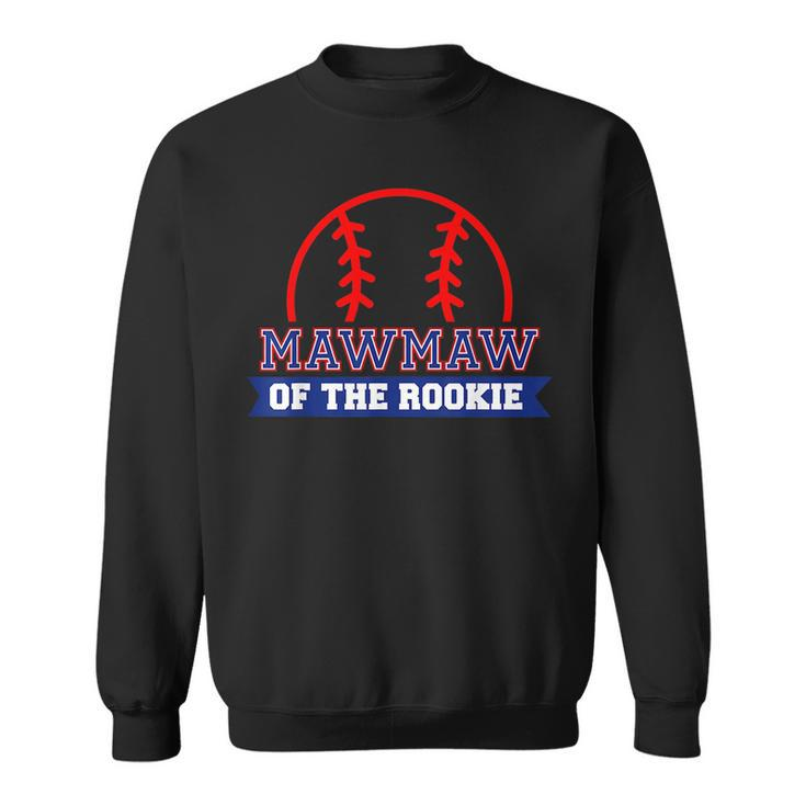 Mawmaw Of Rookie 1St Birthday Baseball Theme Matching Party  Sweatshirt