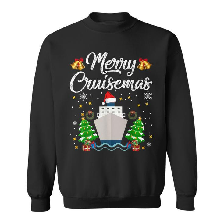 Merry Cruisemas Family Christmas 2019 On Cruise Sweatshirt