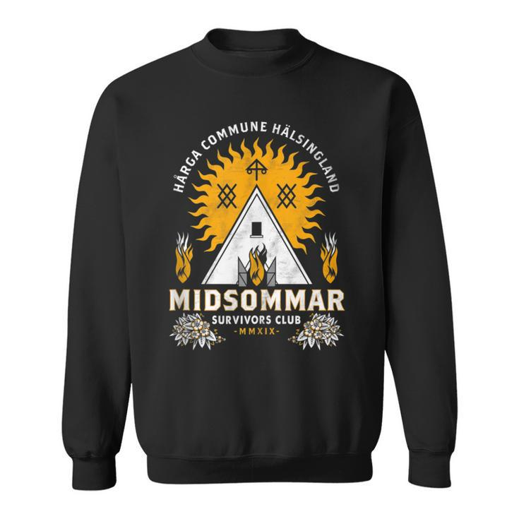 Midsommar Survival Club - Scary Horror - Summer Festival  Sweatshirt
