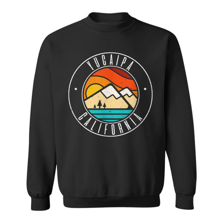 Minimalist Outdoors Yucaipa California Ca Sweatshirt