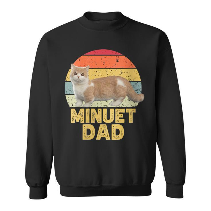 Minuet Napoleon Cat Dad Retro For Cats Lover Sweatshirt