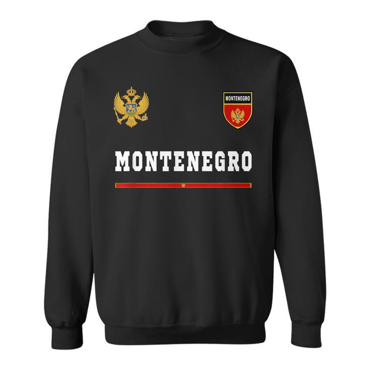 Montenegro SportSoccer Jersey Flag Football  Sweatshirt