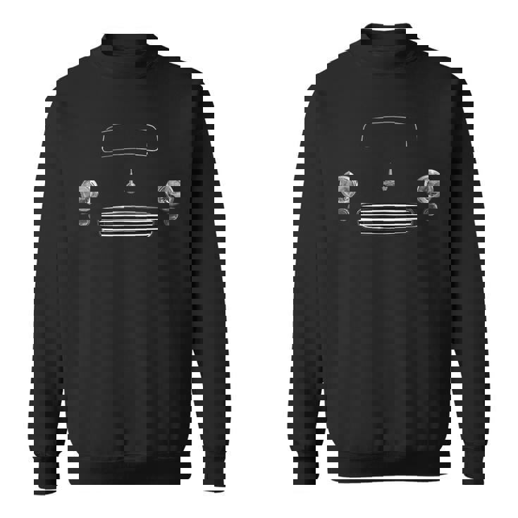 Morris Minor British Classic Car Minimalist Graphic Morris Funny Gifts Sweatshirt