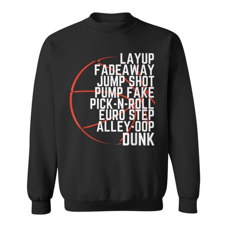 Motivational Basketball Lover Game Day Player Gift  Sweatshirt