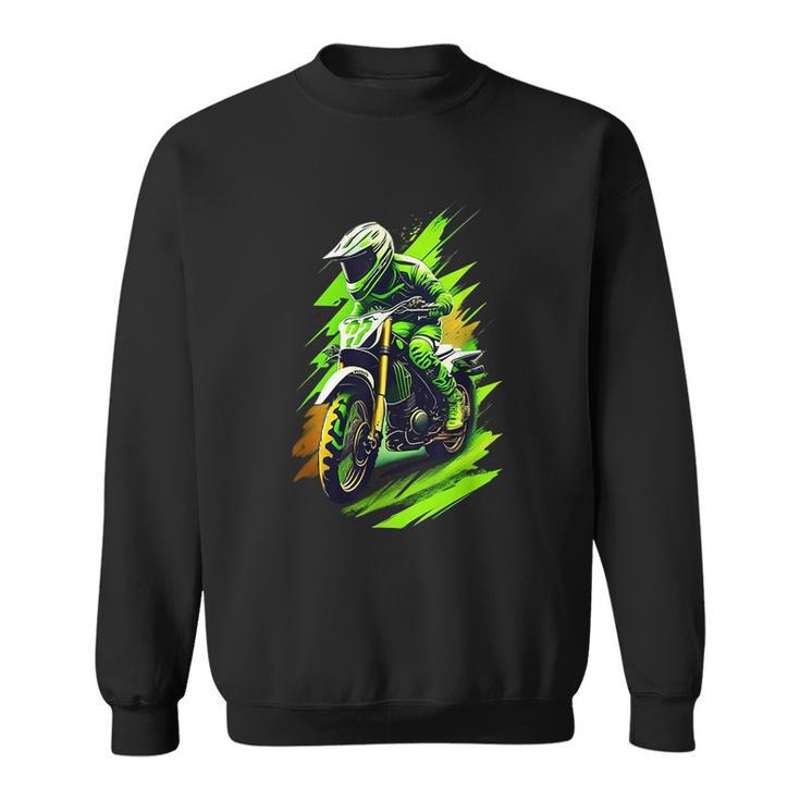 Motocross Dirt Bike Motocross Dirtbike Enduro  Sweatshirt