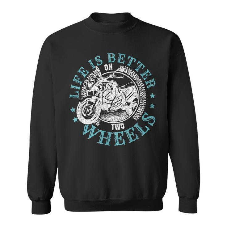 Motorcyclist Men Rider Motorcycle Biker  Sweatshirt