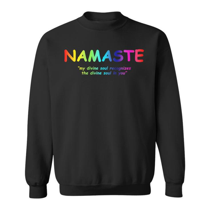 Namaste Personal Development Sweatshirt