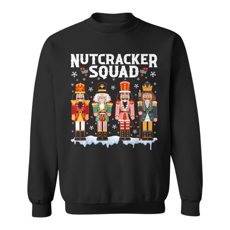 Nutcracker Squad Holiday Christmas Xmas Pajama Sweatshirt