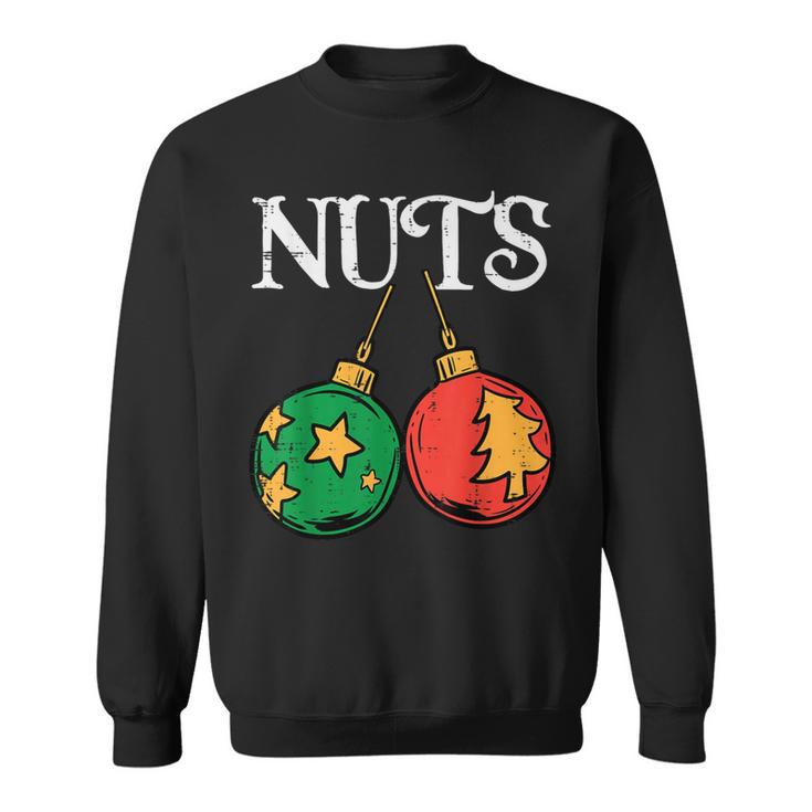 Nuts Chestnuts Matching Couples Set Christmas Xmas Men Sweatshirt