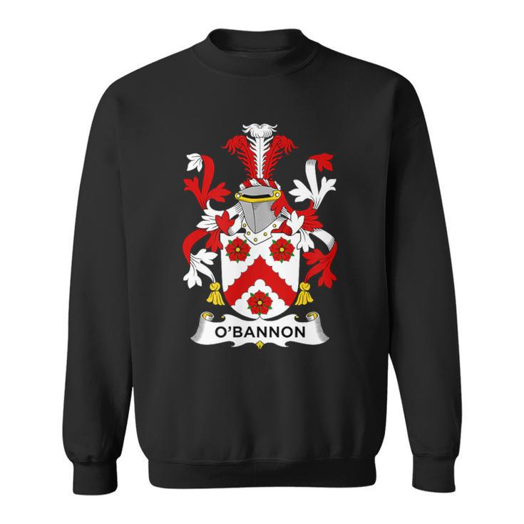 O'bannon Coat Of Arms Family Crest Sweatshirt