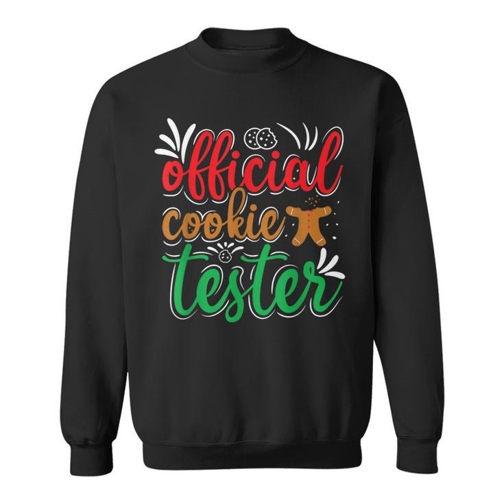 Official Cookie Tester Ugly Christmas Sweater Christmas Sweatshirt