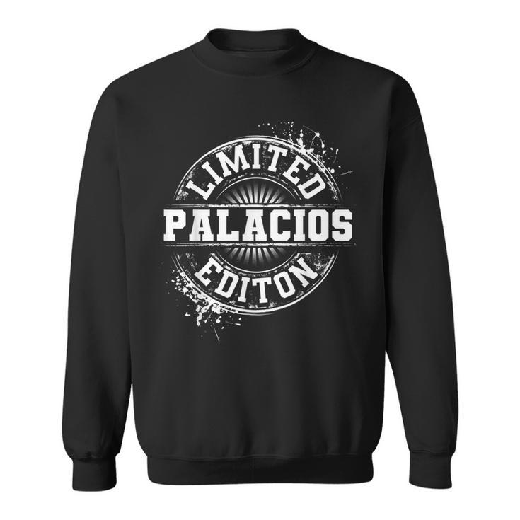 Palacios Surname Family Tree Birthday Reunion Sweatshirt
