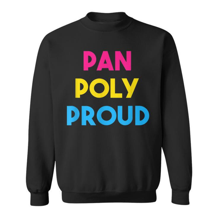 Pan Poly Proud Pansexual Pride  Sweatshirt