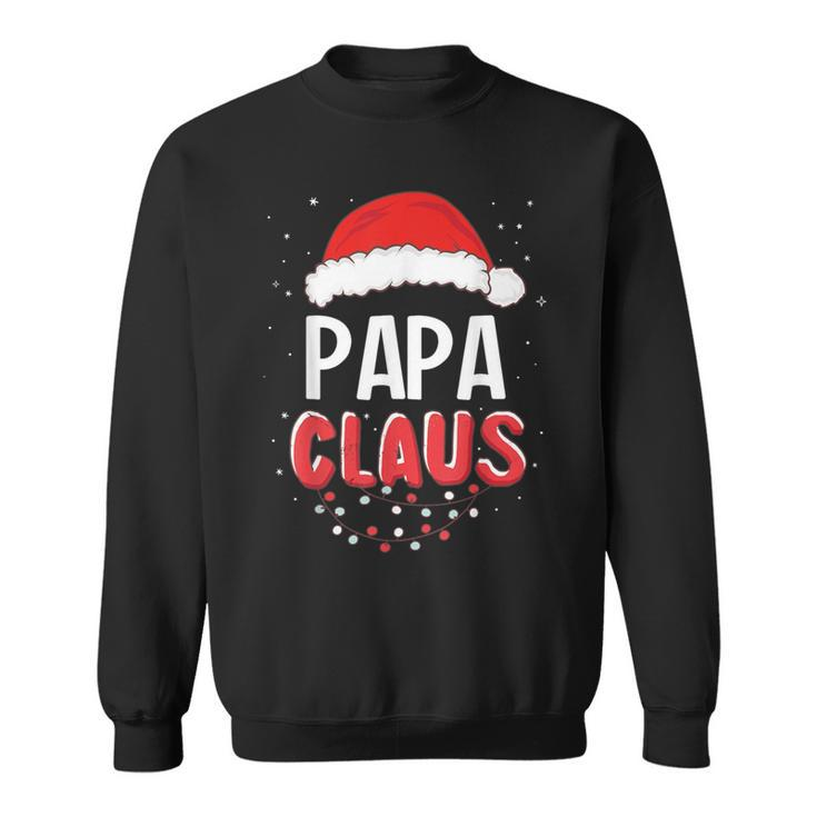 Papa Santa Claus Christmas Matching Costume Sweatshirt
