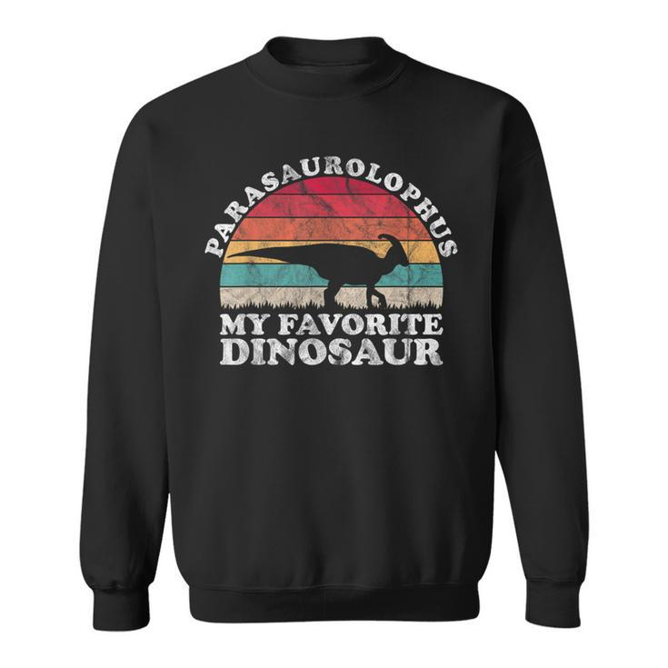 Parasaurolophus Is My Spirit Animal Dinosaur Lovers Sweatshirt