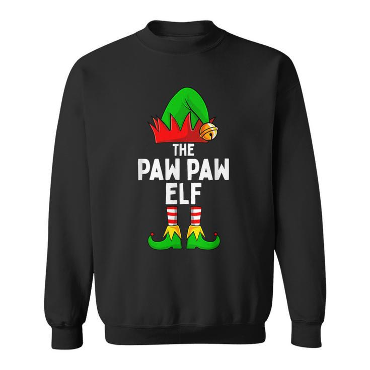 Paw Paw Elf Matching Family Christmas Sweatshirt