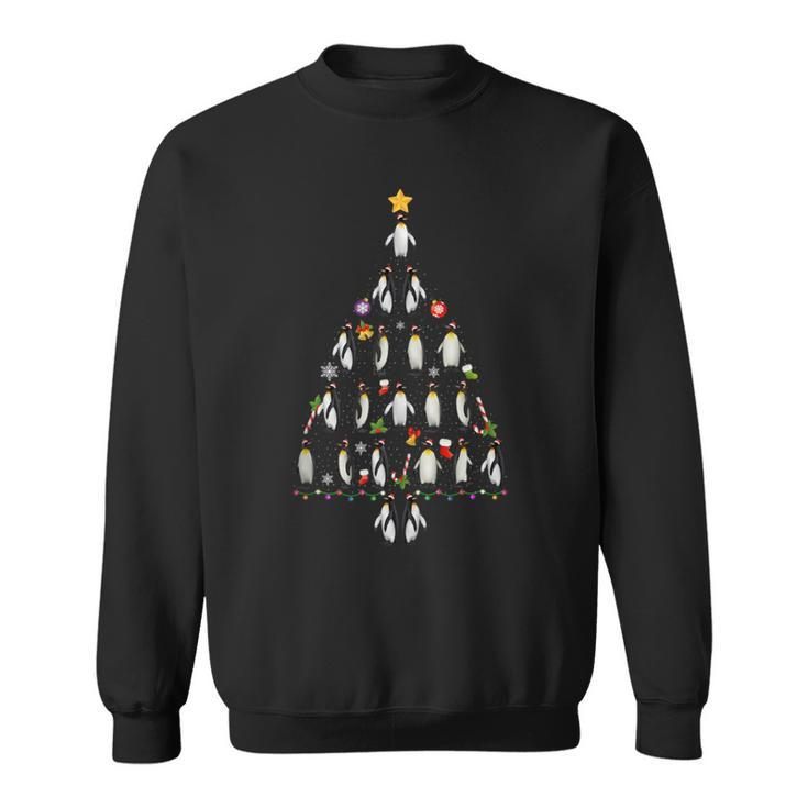 Penguin Christmas Tree Ugly Christmas Sweater Sweatshirt