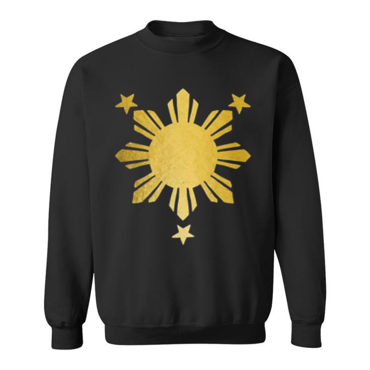 Collana Con Sole Filippino MYOSPARK - Gioiello In Acciaio Inossidabile Con Ciondolo Stella E Sole, Regalo Orgoglio Pinoy - 4