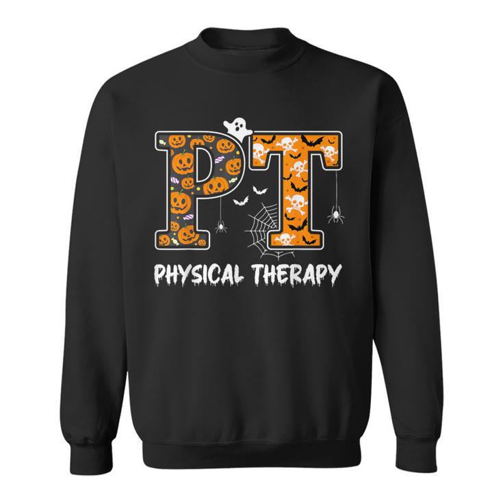 Physical Therapy Therapist Scary Halloween Costume Sweatshirt