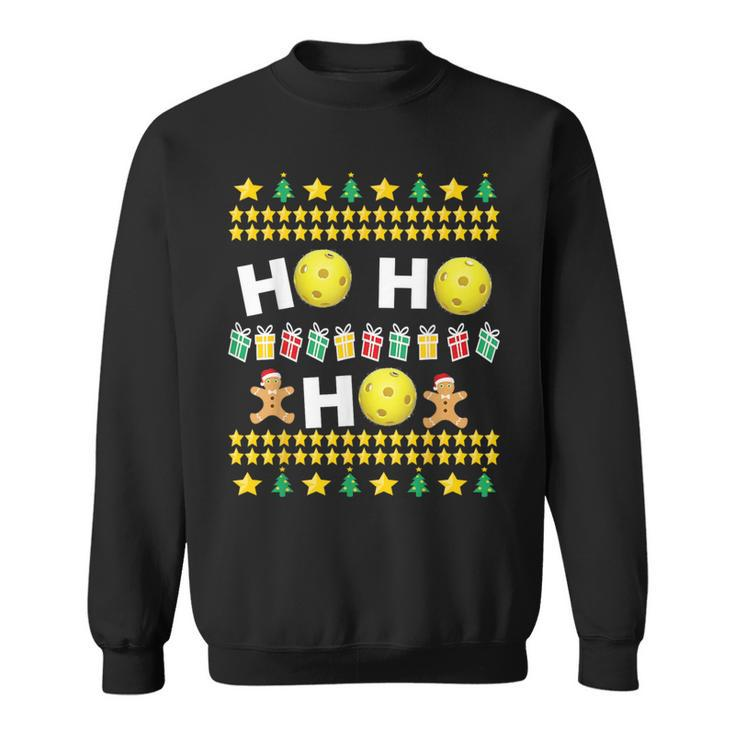 Pickleball Ugly Christmas Sweater Holiday Sweatshirt