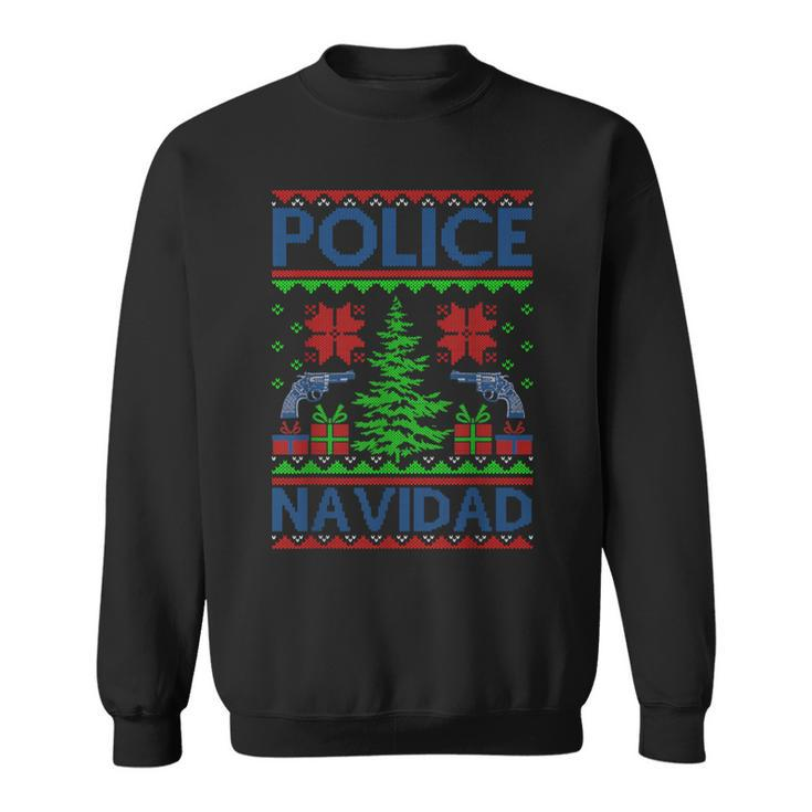 Police Navidad Ugly Christmas Sweater Sweatshirt