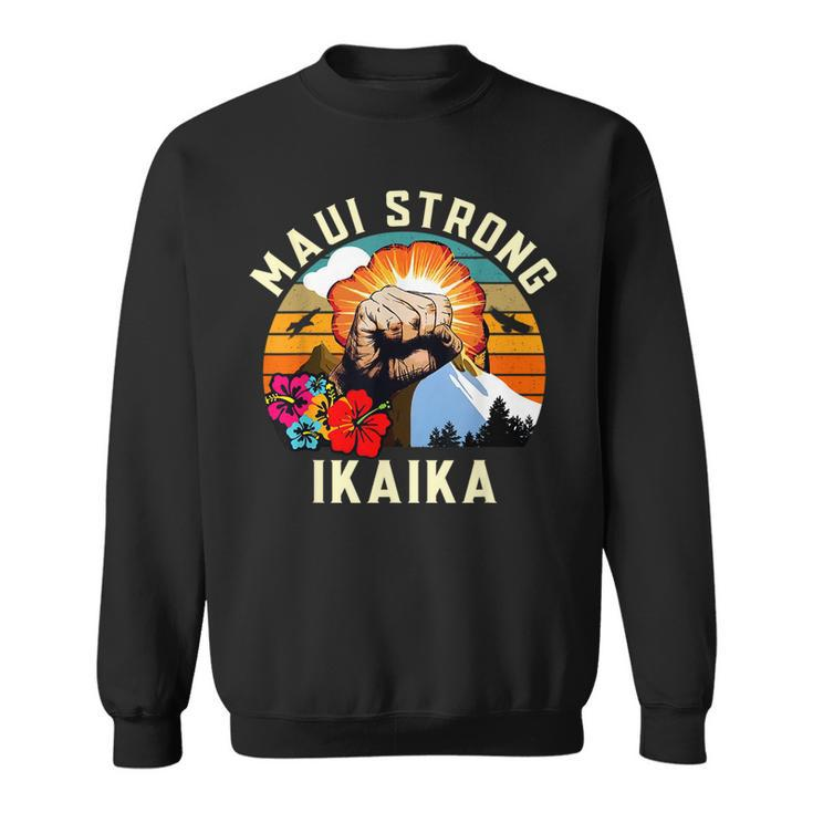 Pray For Maui Hawaii Strong Apparel Matching Family Sweatshirt
